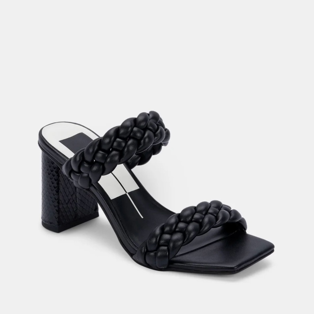 Dolce Vita Paily Heels Black Stella (Size 7.5) NWT